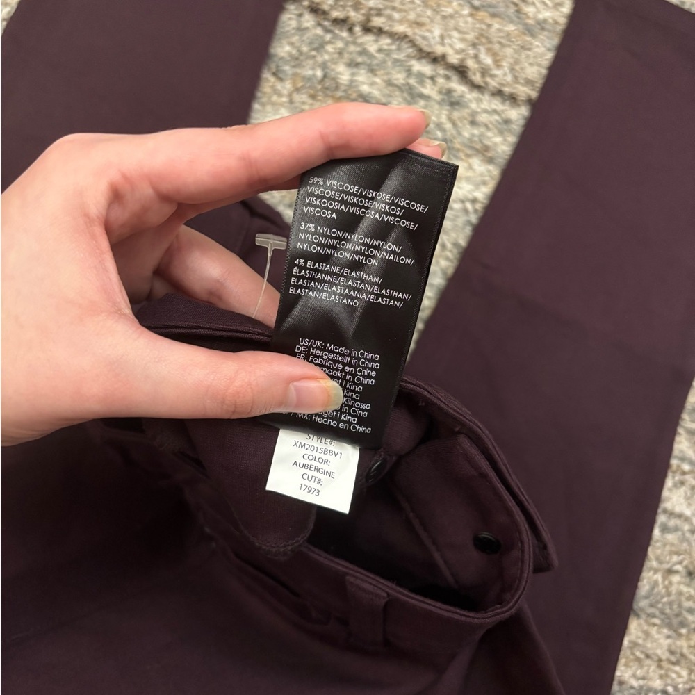 Liverpool Skinny Jeans In Aubergine Sz 4/27 NWT | Liverpool Mid Rise Skinny NEW- - Picture 7 of 13